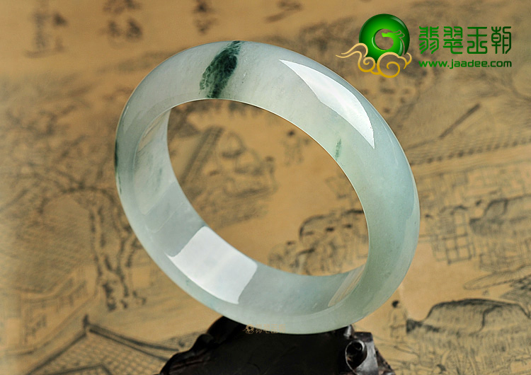 冰种飘花手镯(57.8mm)