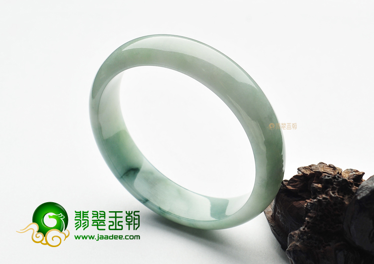 糯冰种飘花手镯(56.8mm)