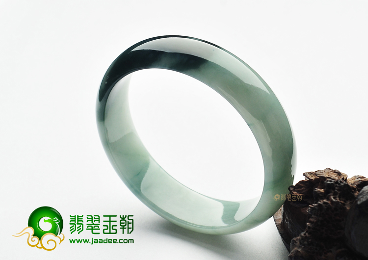 糯冰种飘花手镯(56.8mm)