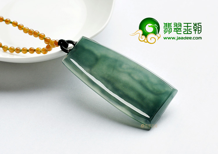 (超值推荐)玻璃种蓝水站观音挂件
