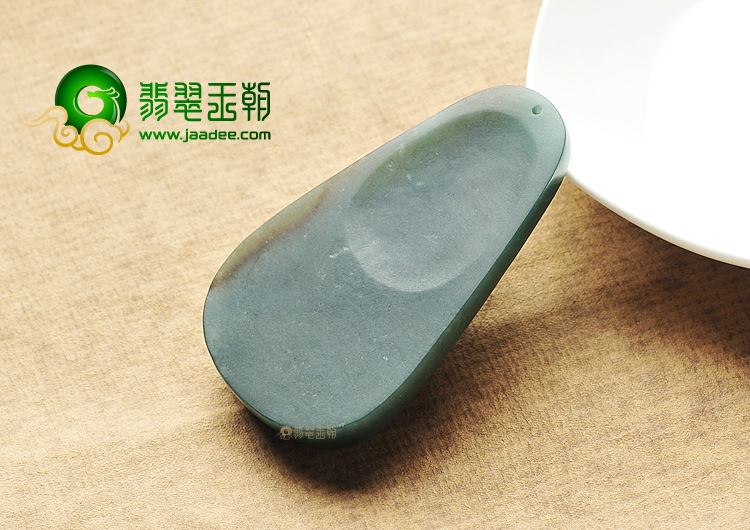 糯冰种蓝水褐黄翡地藏菩萨挂件