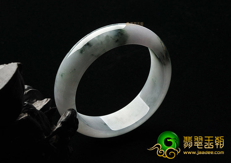 糯冰种飘花手镯(56.7mm)