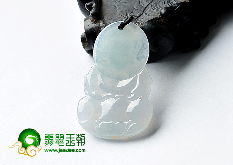 冰种晴水观音挂件