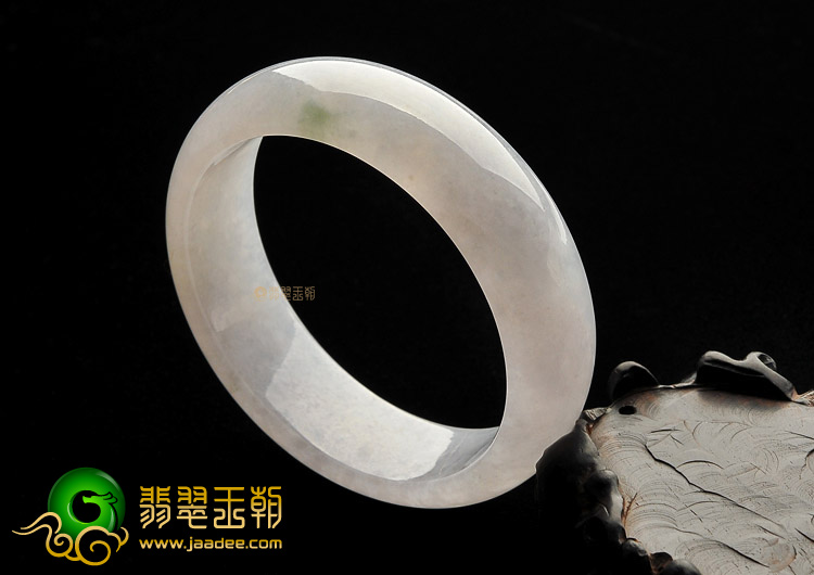 冰种略飘花手镯（57.5mm）