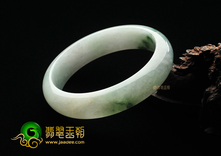 糯冰种飘花手镯（57.2mm）