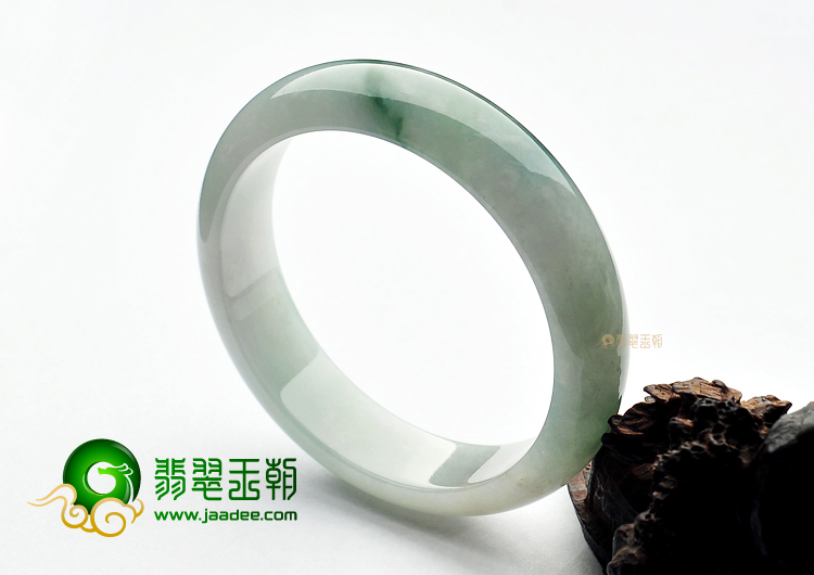 糯冰种飘花手镯（57.2mm）