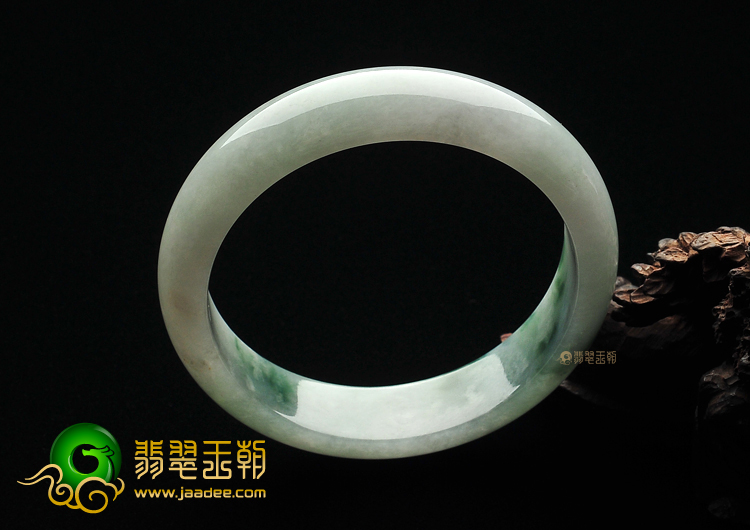 糯冰种飘花手镯（57.2mm）