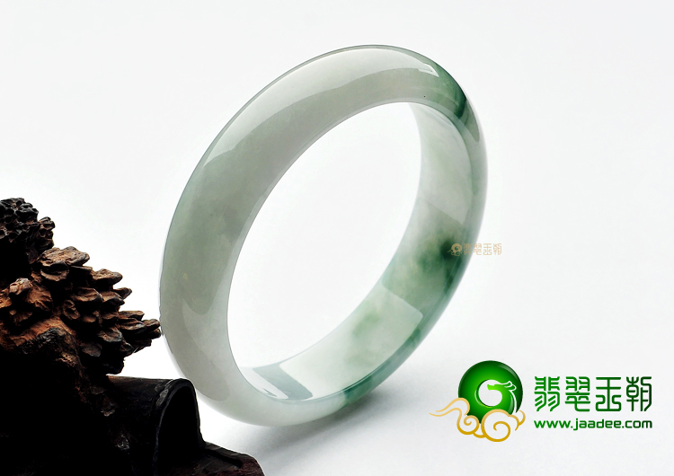 糯冰种飘花手镯（57.2mm）