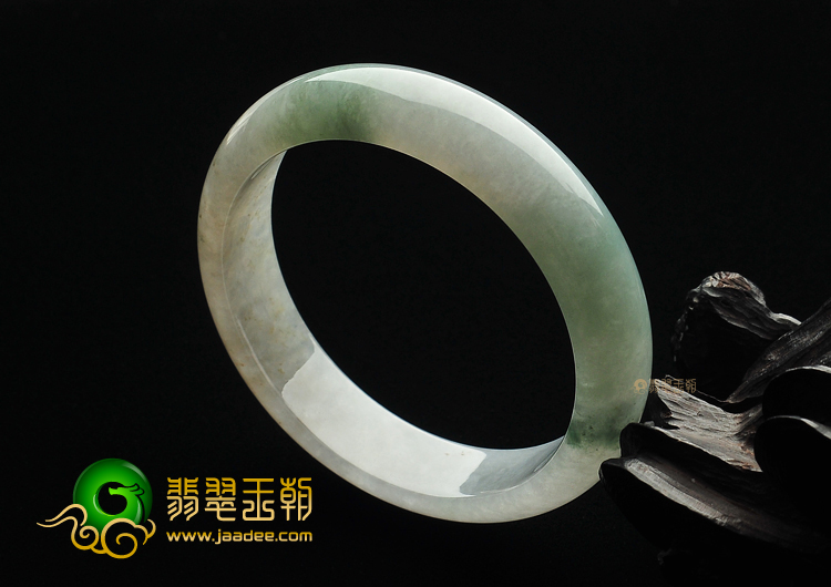 糯冰种飘花手镯（58.2mm）