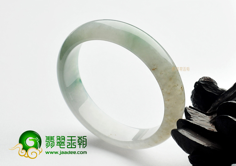 糯冰种飘花手镯（58.2mm）