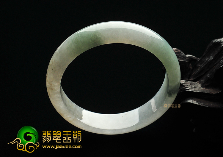糯冰种飘花手镯（58.2mm）