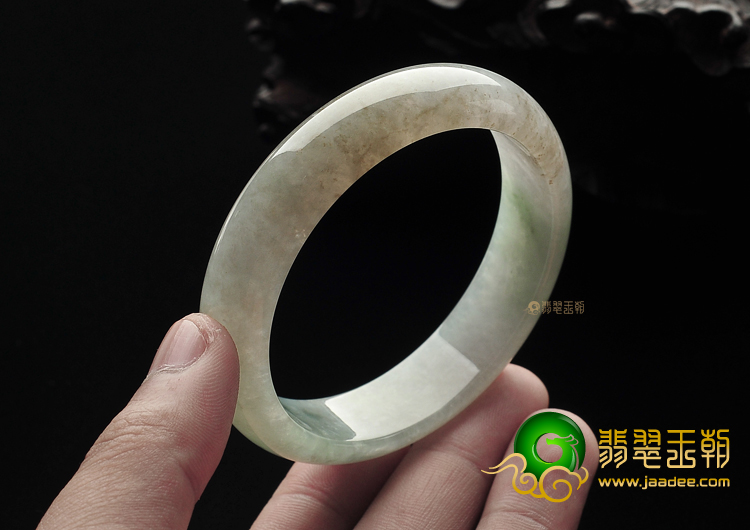 糯冰种晴水手镯（58.3mm）