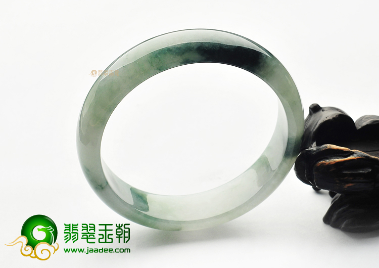 糯冰种飘花手镯（63.6mm）