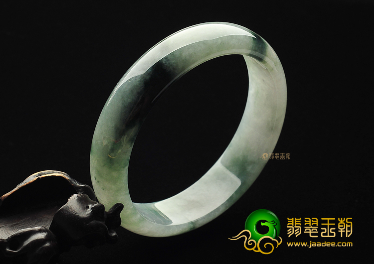 糯冰种飘花手镯（63.6mm）