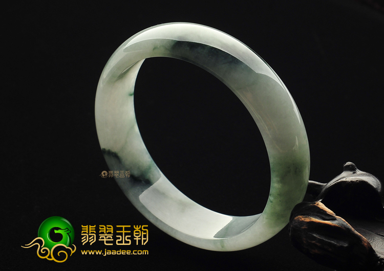 糯冰种飘花手镯（61mm）