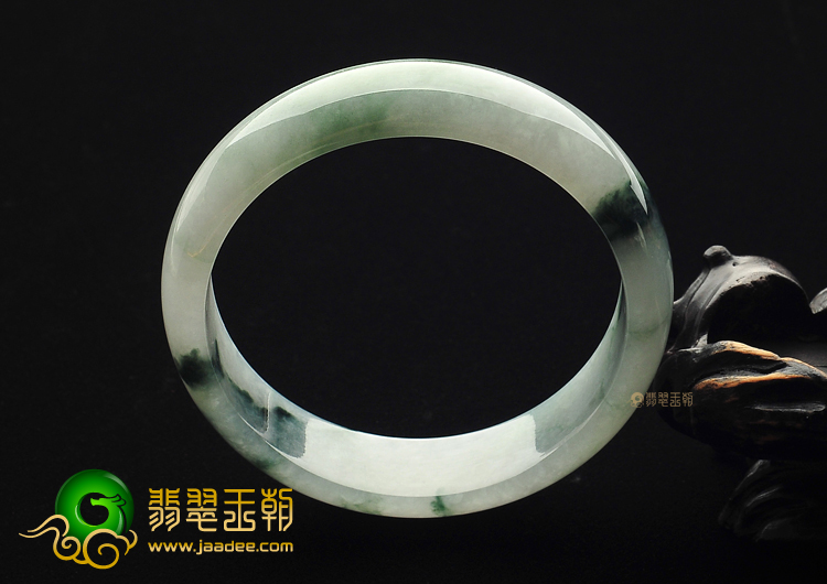 糯冰种飘花手镯（61mm）