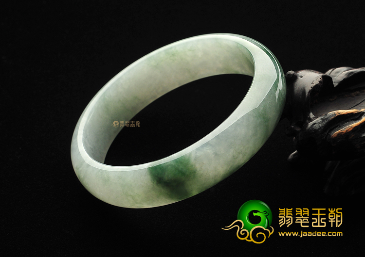 糯冰种飘花手镯（59.3mm）