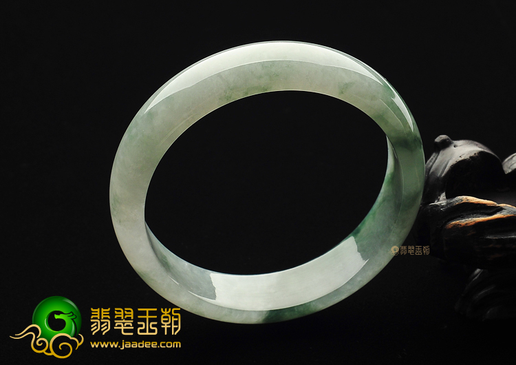 糯冰种飘花手镯（59.3mm）