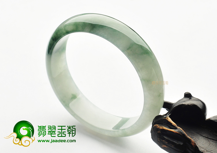 糯冰种飘花手镯（59.3mm）