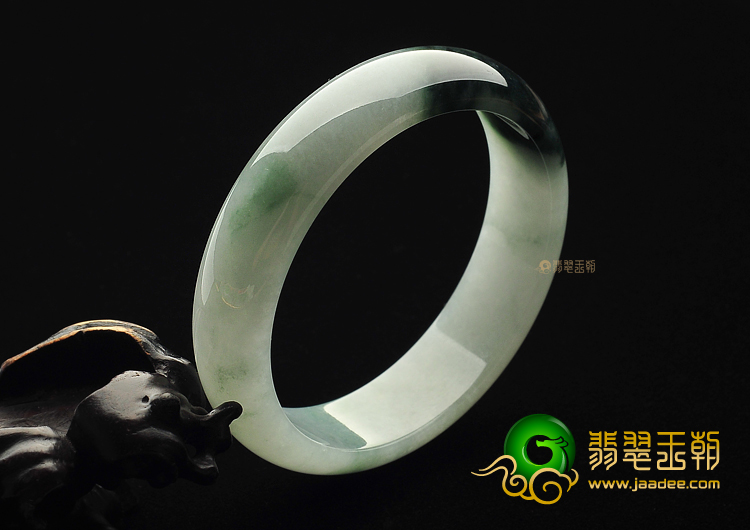 糯冰种飘花手镯（59mm）