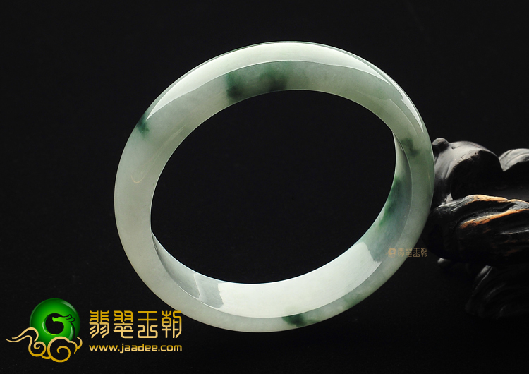 糯冰种飘花手镯（60mm）