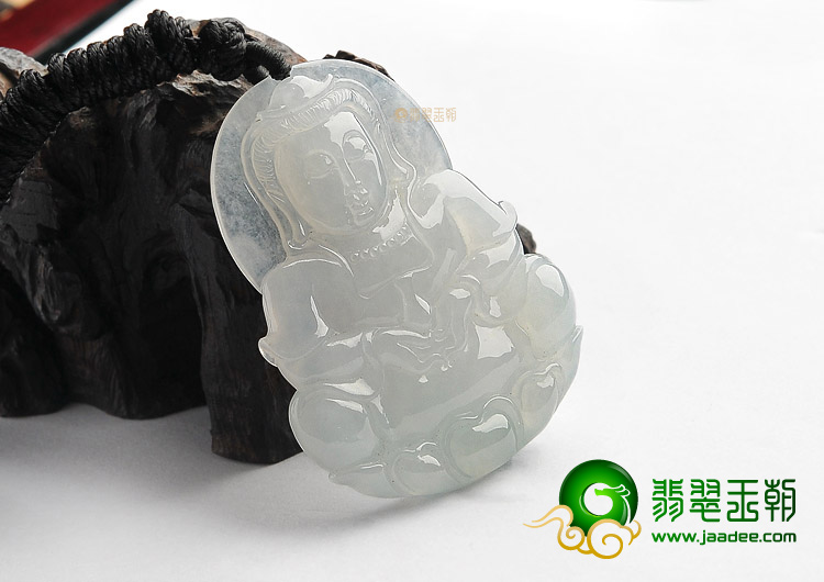 冰种晴水观音挂件