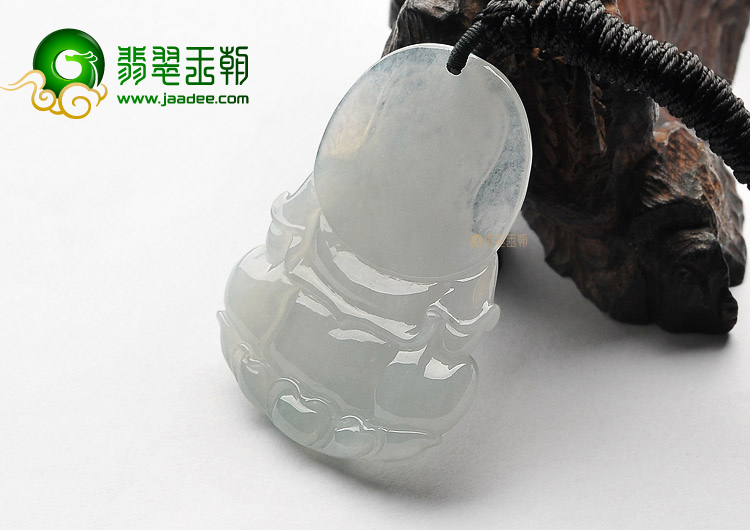 冰种晴水观音挂件