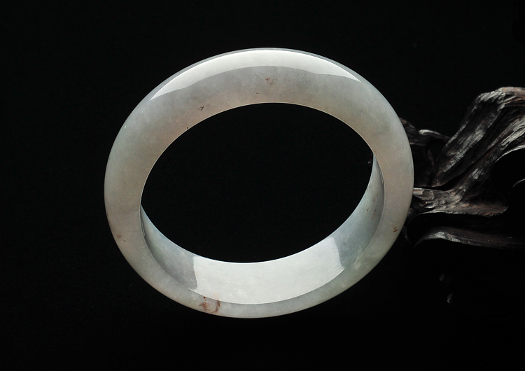 (超值推荐)糯冰种晴水手镯（58.6mm）