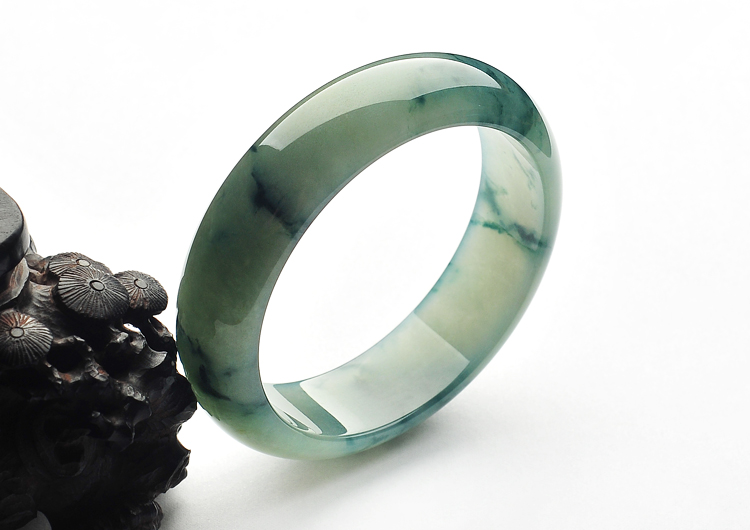 冰种飘花手镯（58.8mm）