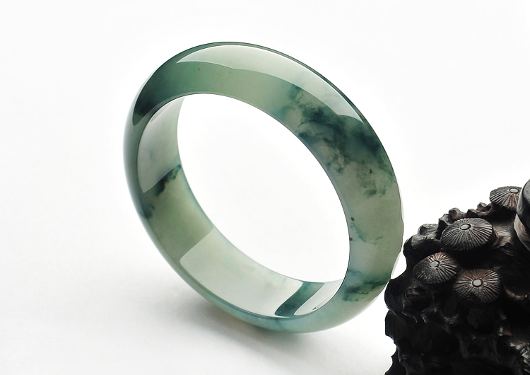 冰种飘花手镯（58.8mm）