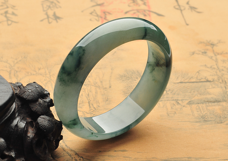冰种飘花手镯（58.8mm）