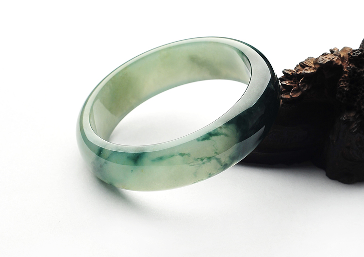 冰种飘花手镯（58mm）