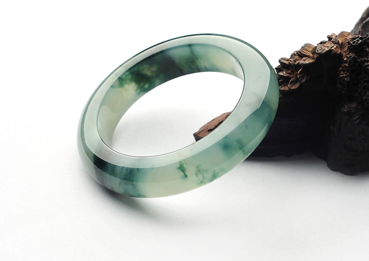 冰种飘花手镯（51mm）