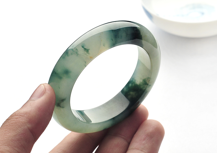 冰种飘花手镯（51mm）