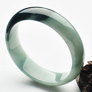 糯冰种飘花手镯(56.8mm)