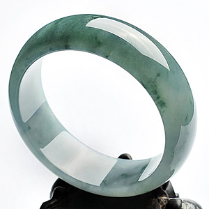 糯冰种飘花手镯(54.8mm)