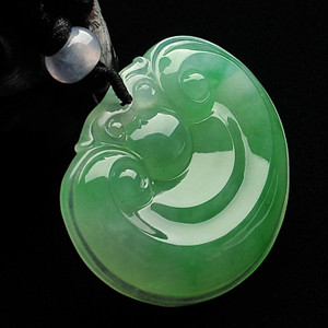 (超值推荐)冰种飘翠如意挂件