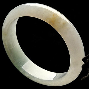 糯冰种晴水贵妃镯（54.8mm-49.1mm）