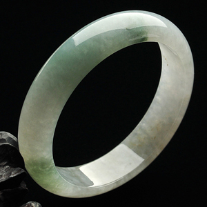 糯冰种飘花手镯（58.2mm）