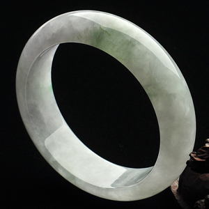 糯冰种飘花手镯（52.2mm）