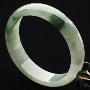 糯冰种飘花手镯（59.3mm）