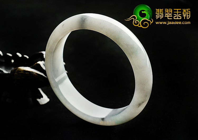 糯冰种飘花手镯(58.3mm)