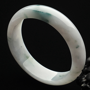 糯冰种飘花手镯（61mm）