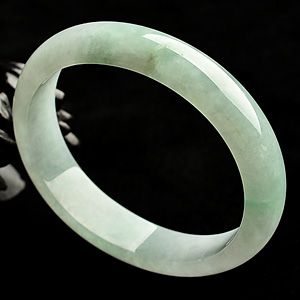 糯冰种晴水贵妃镯（55mm-49mm）