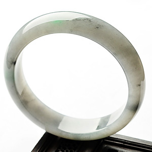 糯冰种飘花手镯(58.3mm)