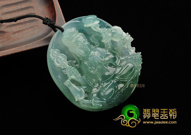 (超值推荐)冰种飘花千手观音挂件