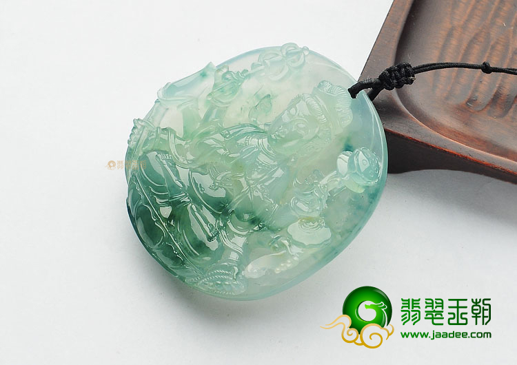 (超值推荐)冰种飘花千手观音挂件