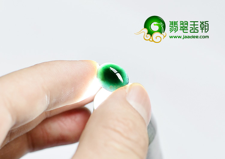 冰种墨翠戒面(一批走)