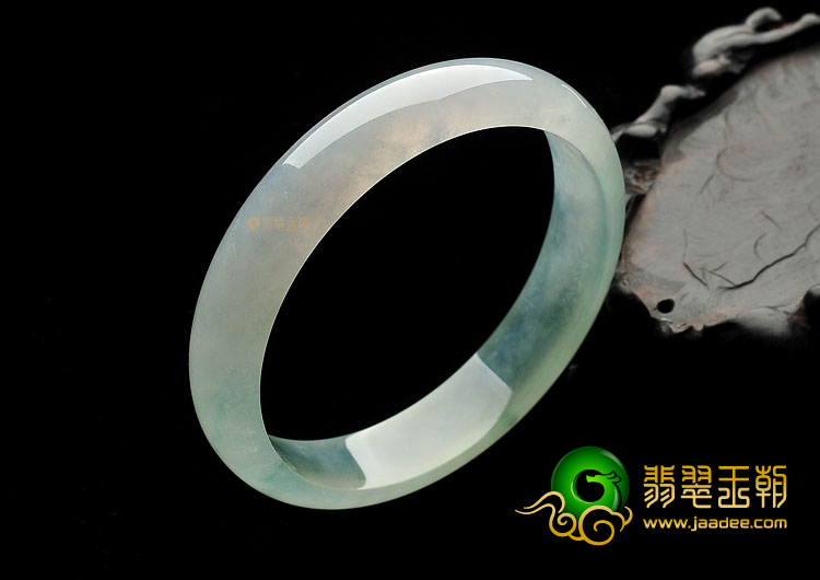 冰种飘花手镯(58.4mm)