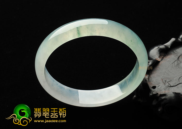 冰种飘花手镯(58.4mm)